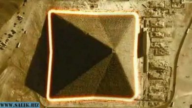 Photo of Великая Пирамида Гизы имеет 8 граней, а не 4. Но это можно увидеть только с воздуха