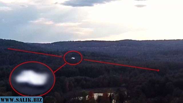 Photo of Сверхбыстрый НЛО снят на камеру беспилотника над Милфордом, Нью-Гэмпшир
