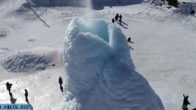 Photo of Извержение ледяного вулкана: как благодаря эффекту Мпембы в Казахстане возникло чудо природы