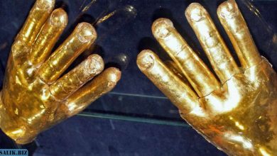 Photo of Золотые перчатки для рук культуры Сикан