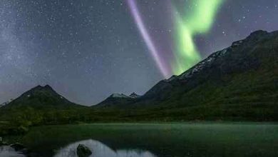 Photo of Откуда пришла струя раскаленного газа в небе Норвегии?